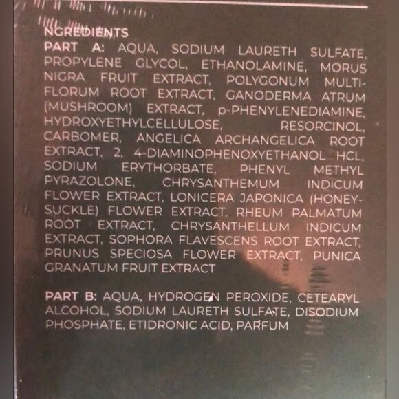 HerbalHue Black Hair Color Shampoo & Conditioner 100% gray coverage - Picture 3 of 6